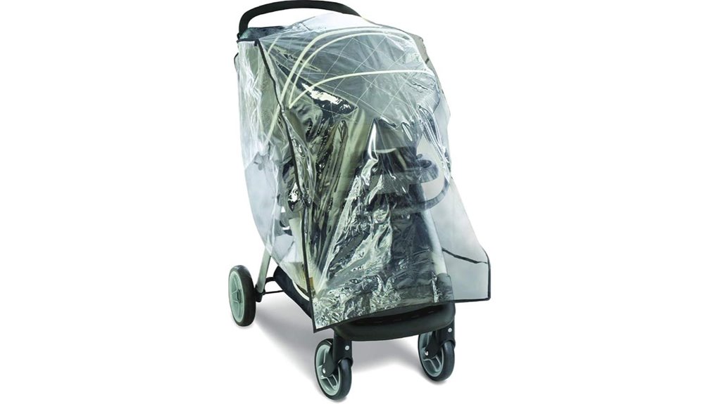 The Best Stroller Rain Covers for Travel (Vented, Clear View) 8 universal baby rain cover