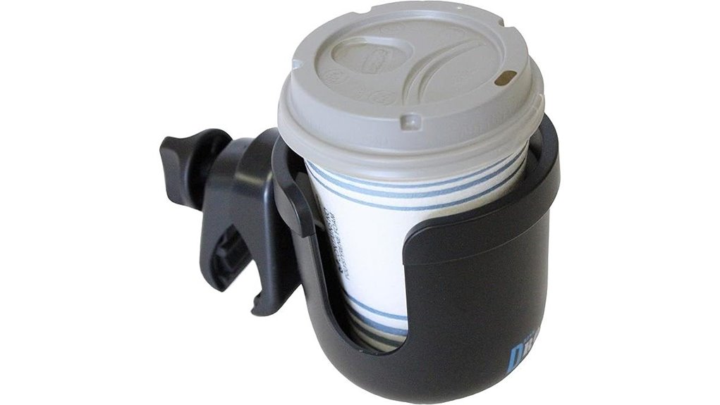 Best Stroller Cup Holders for Travel Strollers (Stable Clamps) 12 universal bike cup clamp