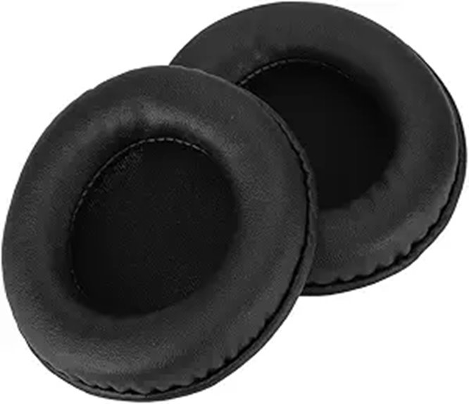 Best Headphone Ear Pad Replacements to Carry a Spare 7 universal black ear pads