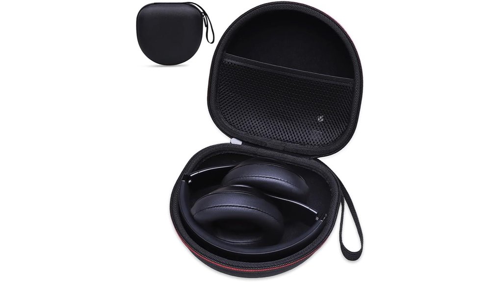 universal black headphone case
