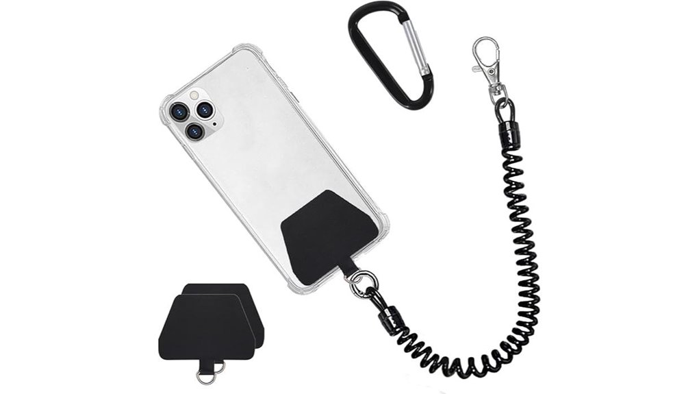 Top anti‑theft phone straps for travel (tethered, low‑profile) 4 universal drop proof phone strap