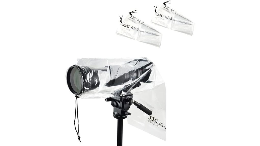 Essential Clear Reusable Camera Rain Sleeves for Travel Storms 12 universal dslr weather shield
