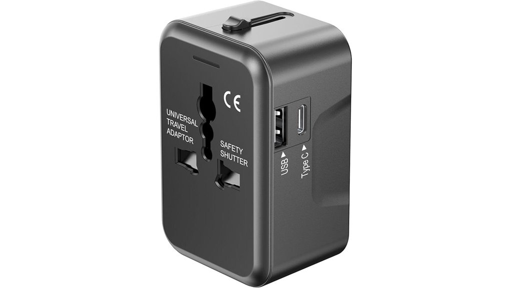 Smart Universal Plug Adapters With USB‑C: Stylish And Safe Designs 13 universal dual usb ac charger