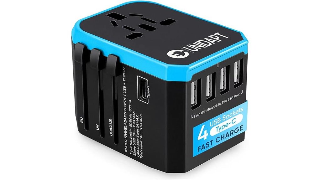 universal europe us 1ac usb c a