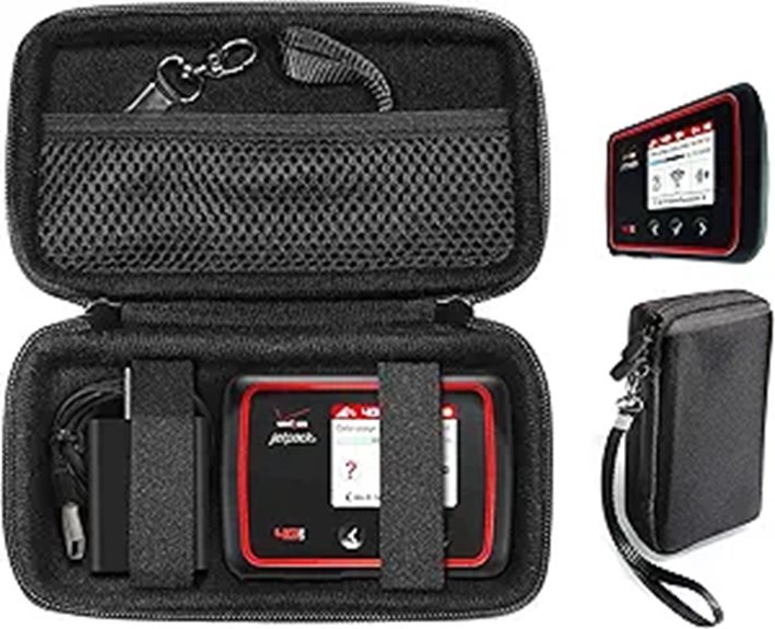Portable Wi‑Fi Hotspot Travel Cases (Protective, Slim) OnTheGo 11 universal jetpack tp link case