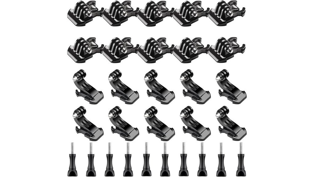 Best Action-Cam Mount Sets for Trips 13 universal quick release action kit