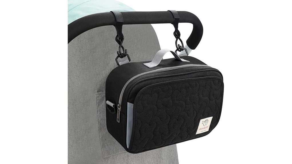 Stroller Organizers With Easy‑Access Pockets for Airport Trips 13 universal stroller cup holder