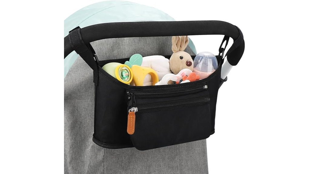 Stroller Organizers Airports Will Change Your Access Game 9 universal stroller phone organizer