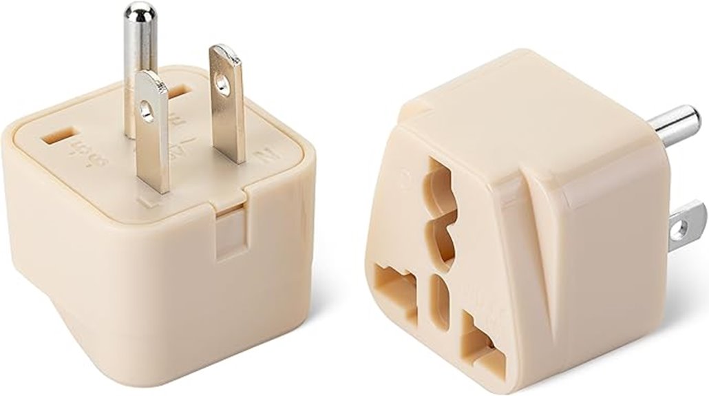 Best Compact International Plug Adapters (EU/UK/US Ready) 13 universal travel adapter set