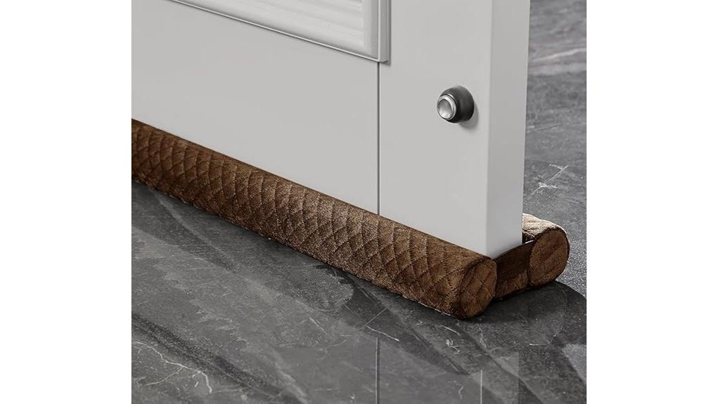 Top Door Draft Stoppers That Silence Noise & Cut Hallway Light 2 universal weatherproof draft barrier