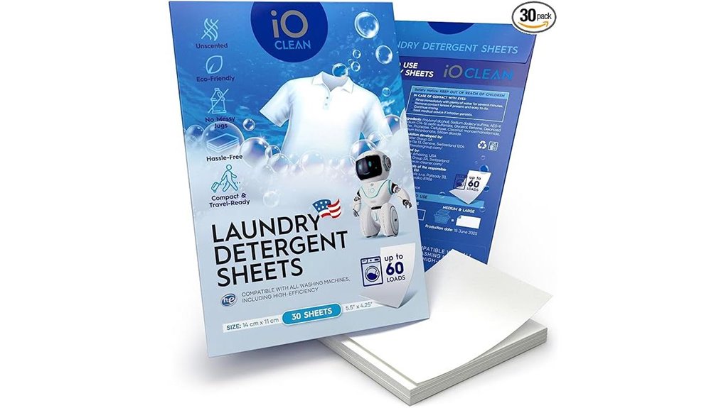 Laundry Detergent Sheets For Handwashing: The Ultimate Pick 13 unscented 30 count laundry sheets