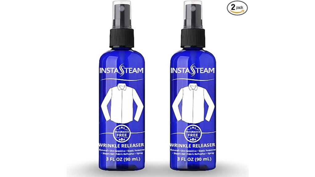 Unsmelly Travel Wrinkle-Release Sprays You’ll Love 1 unscented skinsafe 2 pack spray