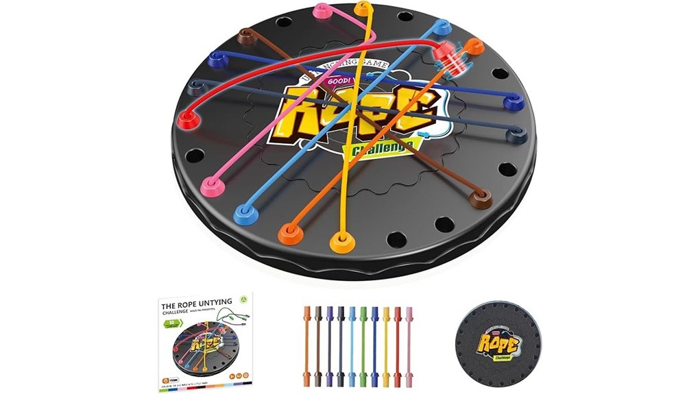 Best Portable Board Games Every Traveler Will Love 5 untangling travel rope puzzle