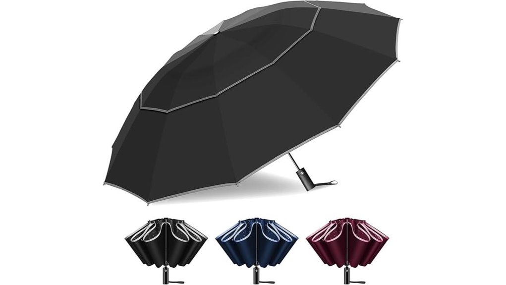 Travel-Friendly Umbrellas for Tall People (Extra Canopy) Best 9 upf50 54 inch windproof umbrella