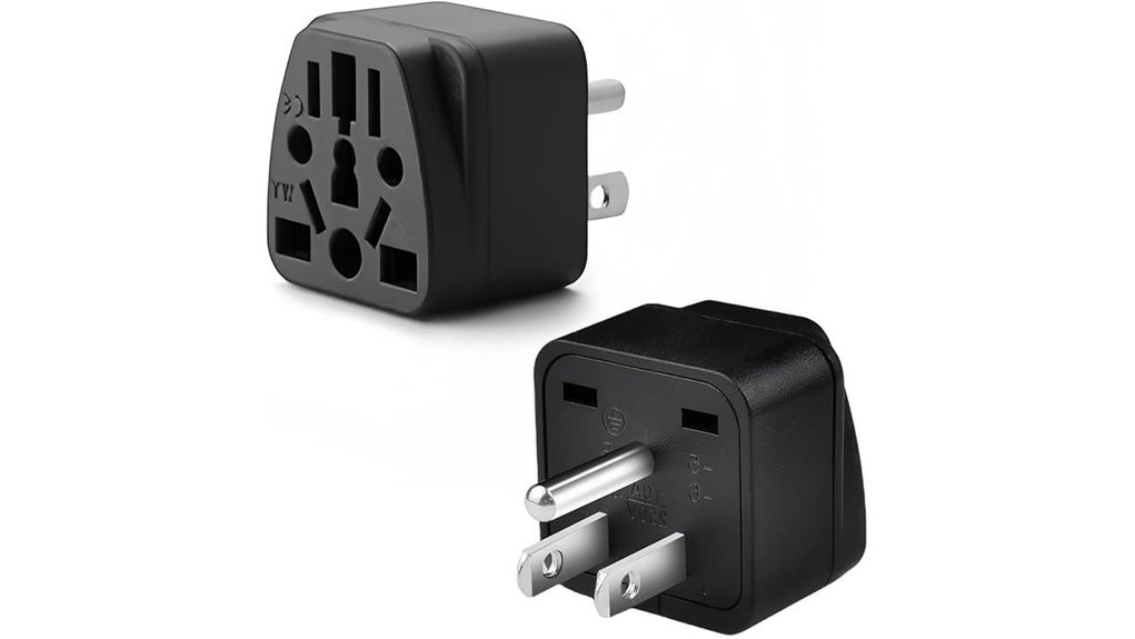 us grounded 3 prong pack