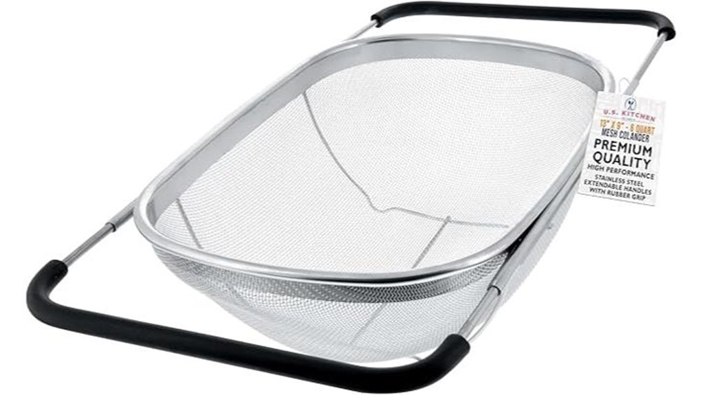us kitchen collapsible six quart