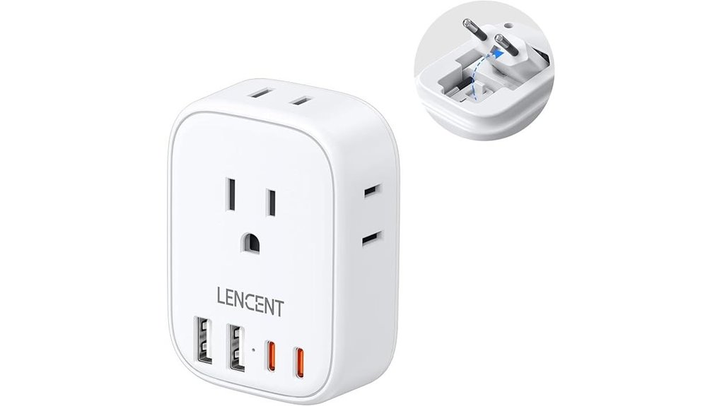 us to europe 4xusb c