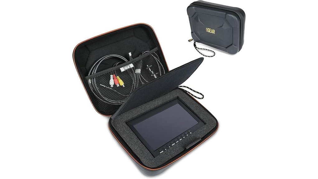 Hard Case for Portable Monitor That Keeps It Safe and Stylish 9 usa gear water resistant 7 inch foam