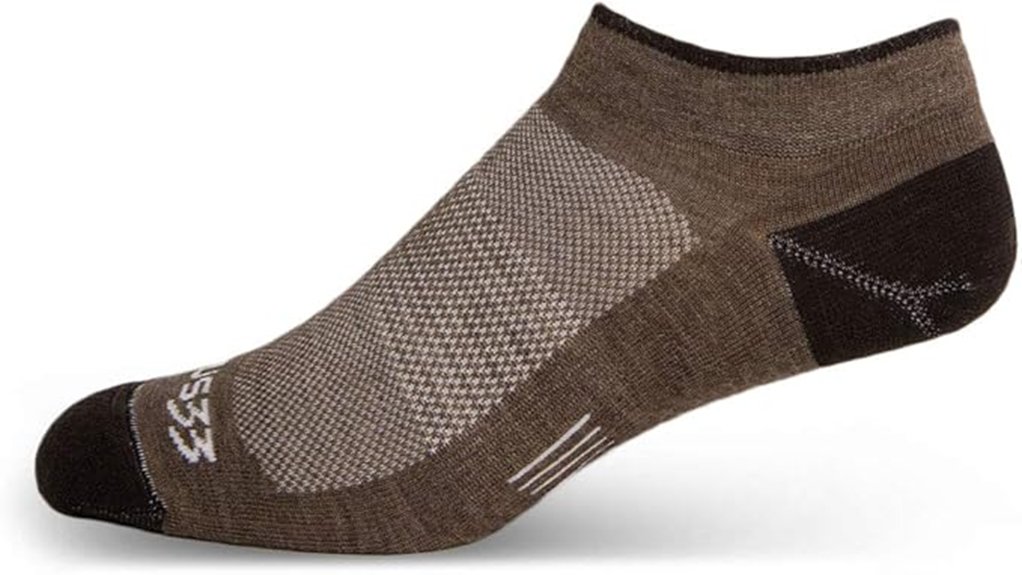Best Merino No-Show Socks for Travel With Stay-Up Fit 11 usa made mountain running merino