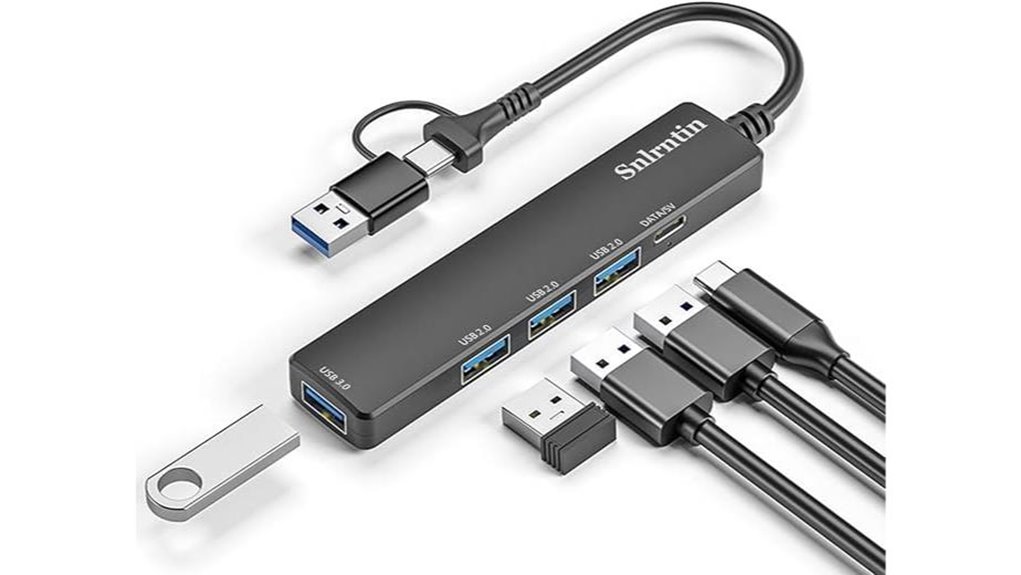 Top USB Hubs For Travel Laptops With Must-Have Ports 11 usb 3 0 5 pin extender hub