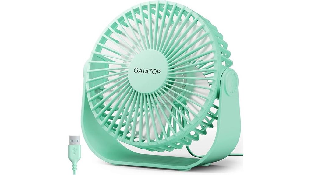 usb 3 speed desk fan