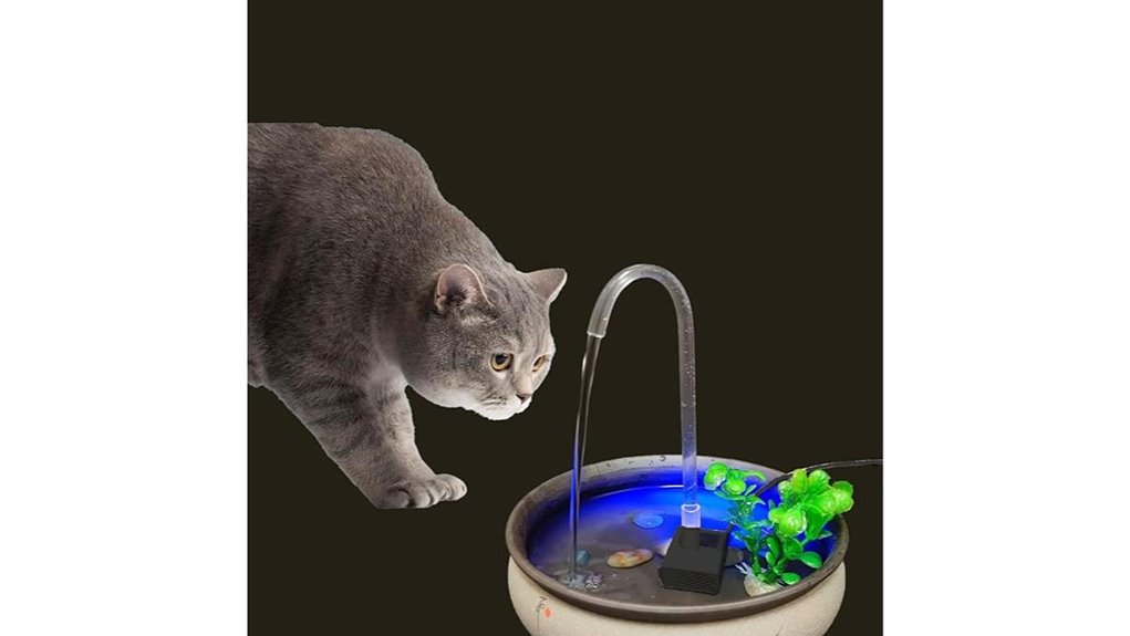 Portable Pet Water Fountains Travel (USB) Keep Pets Hydrated 1 usb acrylic cat fountain