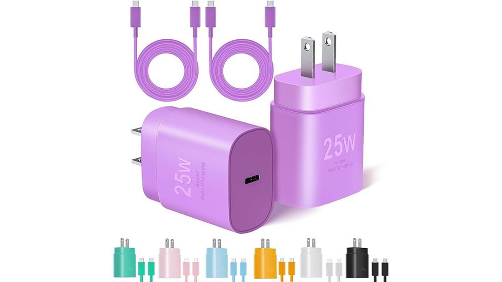 Charging Cable Sets for Travel Keep You Connected Anywhere 7 usb c 2pack fast 10ft 6ft