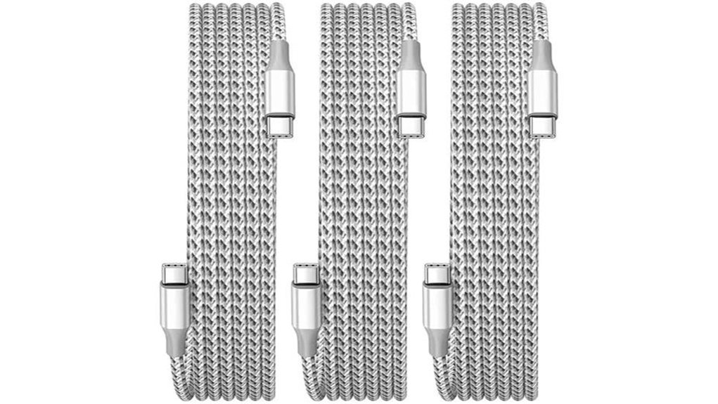 usb c 60w braided cables