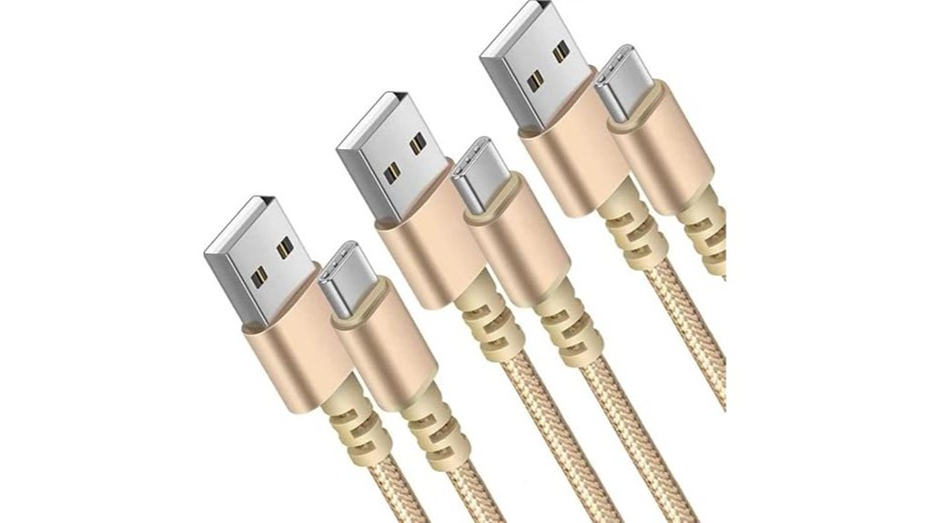 usb c fast 3 pack 6ft