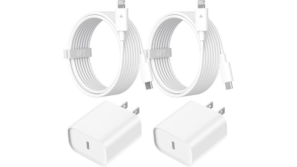 Long Charging Cables With Extra Reach for Hotel Beds 15 usb c fast charger 6ft