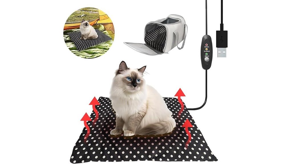 Top‑Rated USB‑Powered Portable Heating Pads for Travel 14 usb pet heating bed