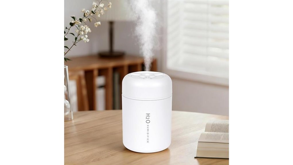 Best Compact Travel Humidifiers for USB‑Friendliness 1 usb powered 300ml lighted humidifier