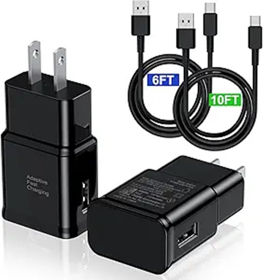 Top Travel Charging Cable Kits (Short + Long) for Jet‑Setters 10 usb type c charger kit