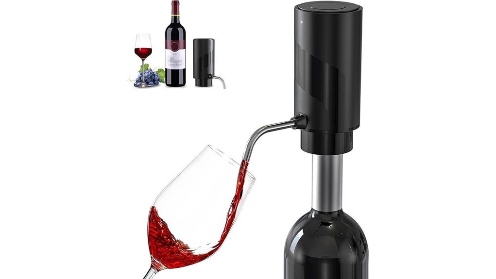 Best Wine Aerator Pourer for Effortless Cocktail Prep 14 usb wine aerator decanter