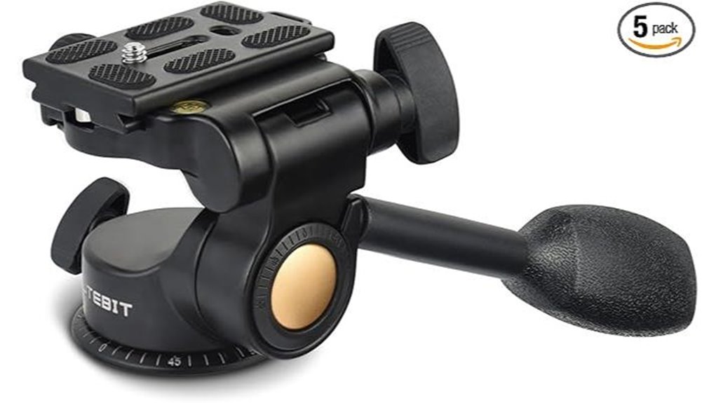utebit fluid head tripod