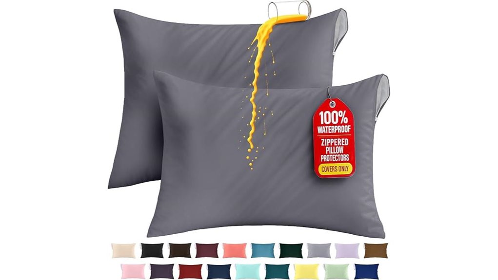 Best Pillow Protectors (Zip) for Spotless, Airy Sleep 13 utopia waterproof pillow protectors
