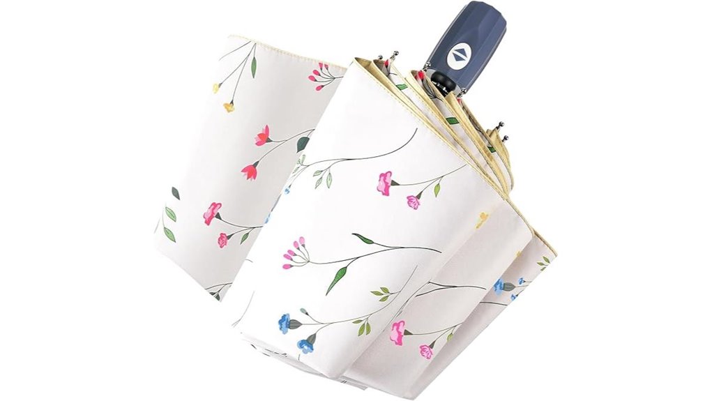 uv glued colorful umbrella