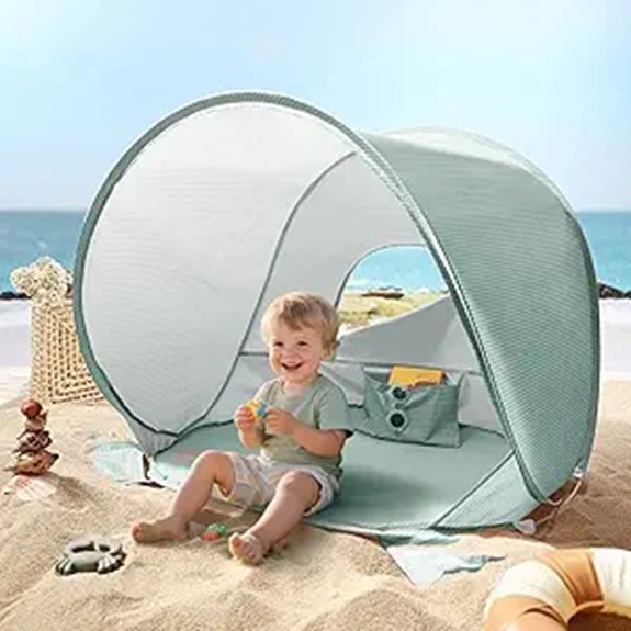 uv protective baby pop up tent