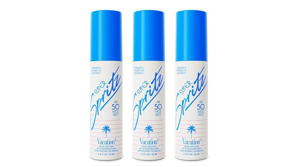 SPF Face Mists For Travel: Keep Makeup Fresh All Day Long 12 vacation spf 50 face mist