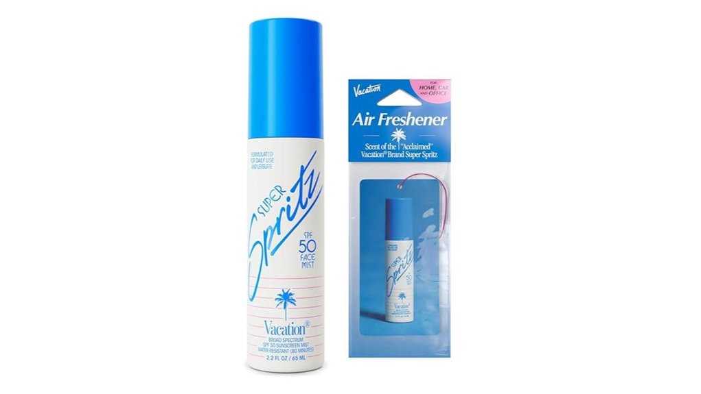 SPF Face Mists For Travel: Keep Makeup Fresh All Day Long 3 vacation spritz spf 50