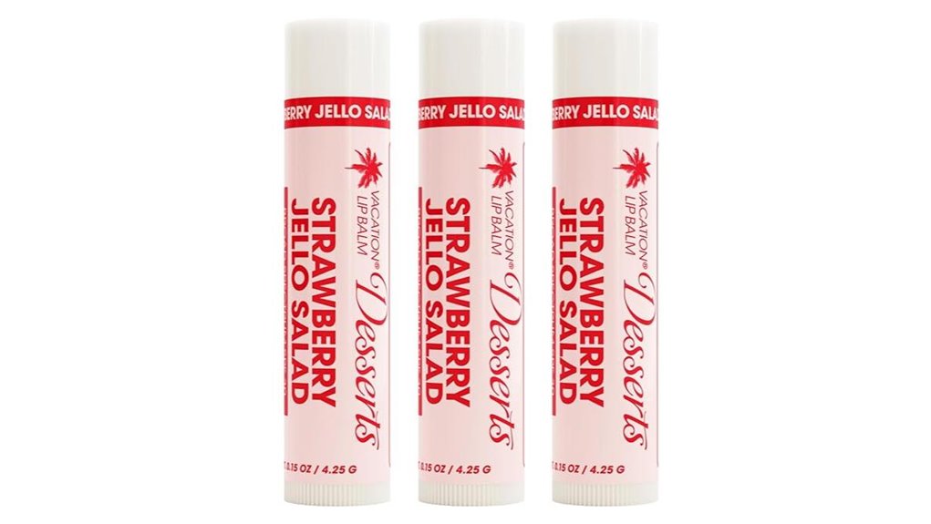 Top SPF Lip Balms That Keep Your Lips Beach-Ready 1 vacation strawberry jello spf30