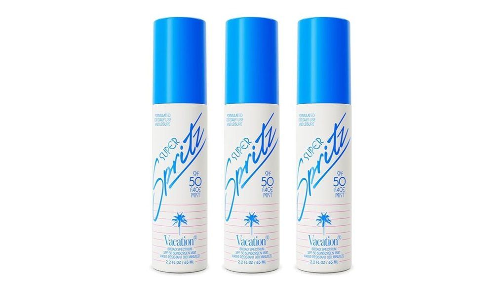 Top Sunscreen Face Mists Travelers Reapply Over Makeup 11 vacation super spritz spf50