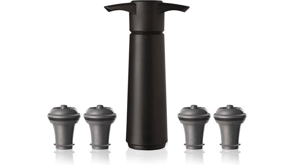 Best Vacuum Wine Stopper Set You Can Trust 3 vacu vin four stoppers