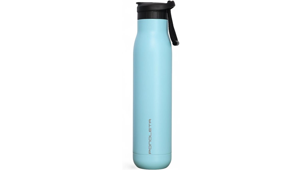 vacuum stainless straw bottle