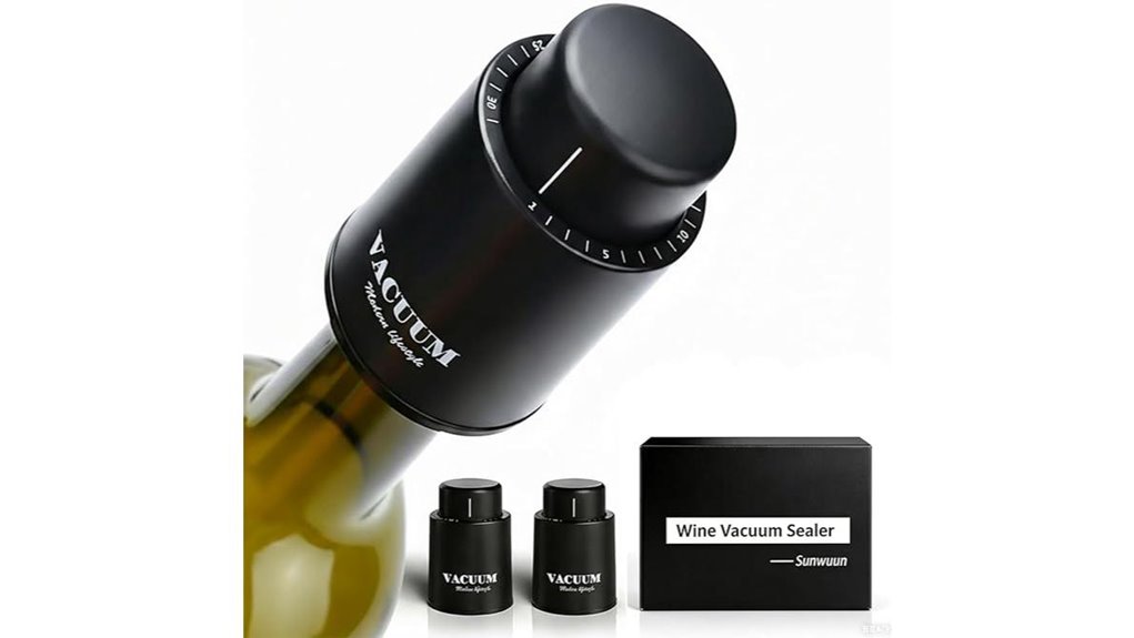 Best Vacuum Wine Stopper Set You Can Trust 6 vacuum wine bottle stoppers