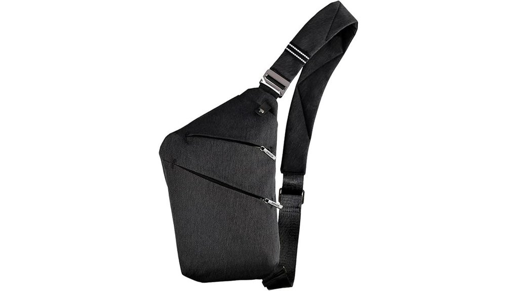 Best Sling Bags With Hidden Back Pocket (Passport Safe) 2 vadoo anti theft crossbody bag