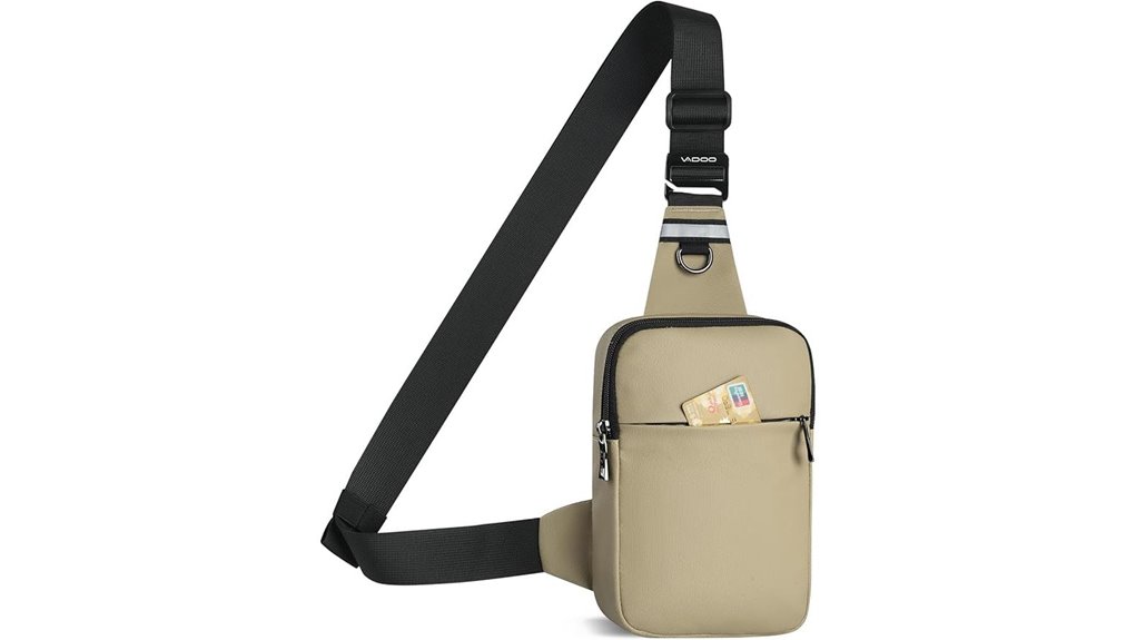 vadoo rfid khaki sling