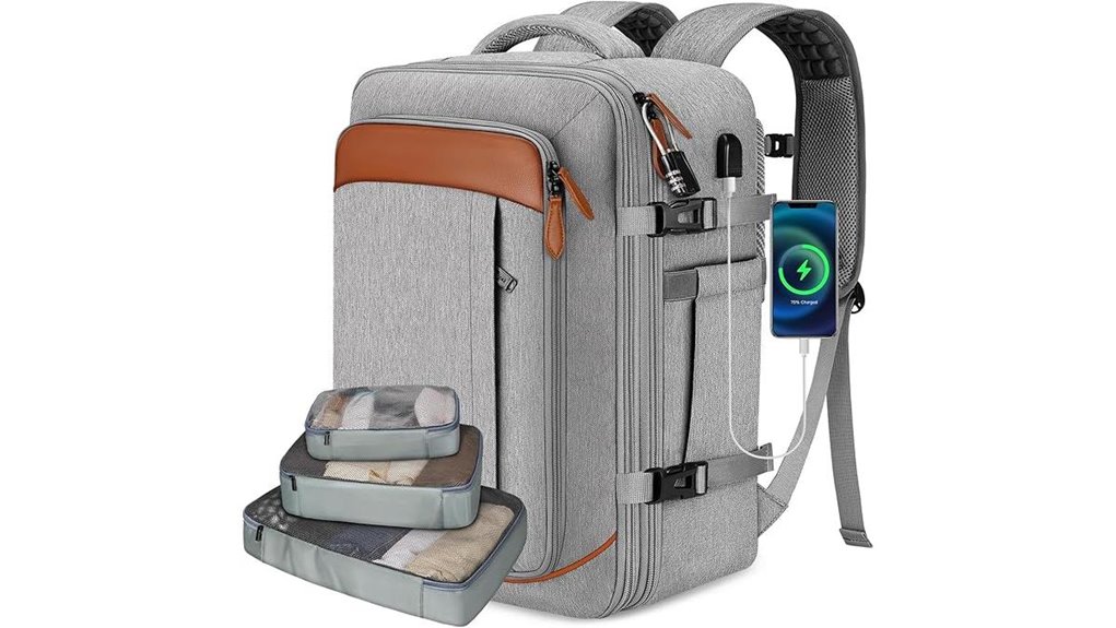 Carry‑On Backpacks for International Trips: Comfort & Capacity 5 vancropak 40l cube backpack