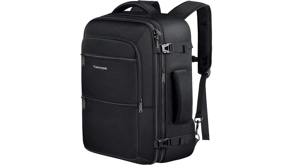 vancropak 40l expandable backpack