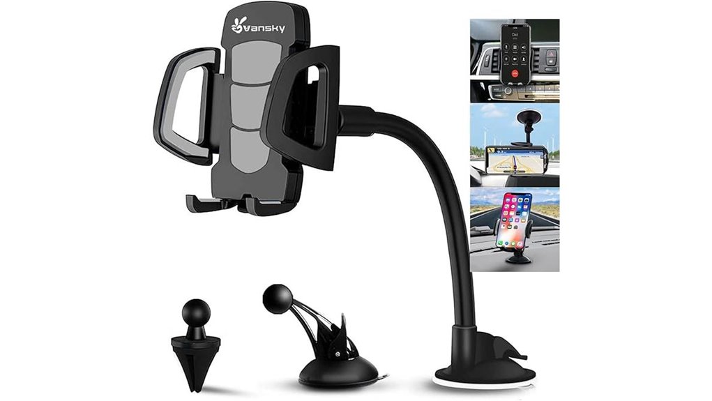 Universal Phone Mounts for Rental Cars: Vent vs Dash Guide 7 vansky universal 3 in 1 mount